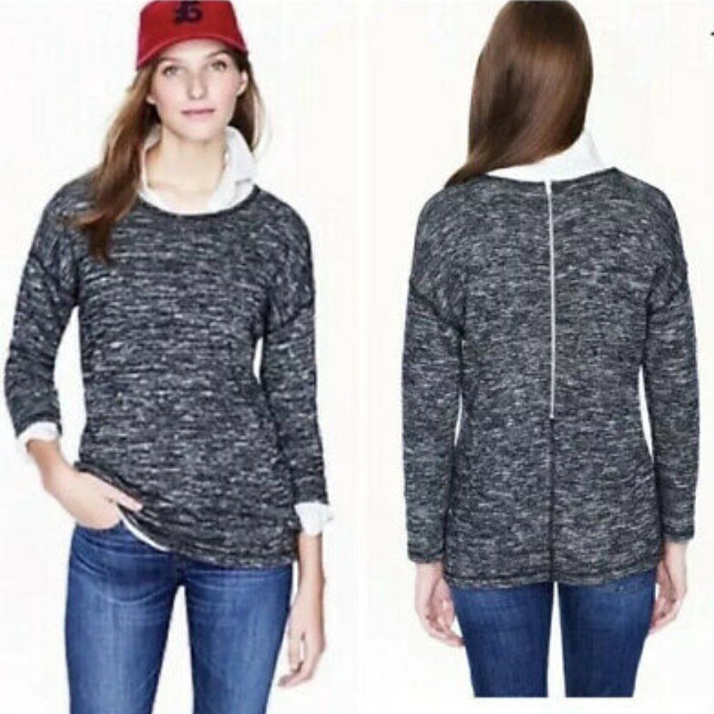 J.CREW jaspé space dye tunic size S